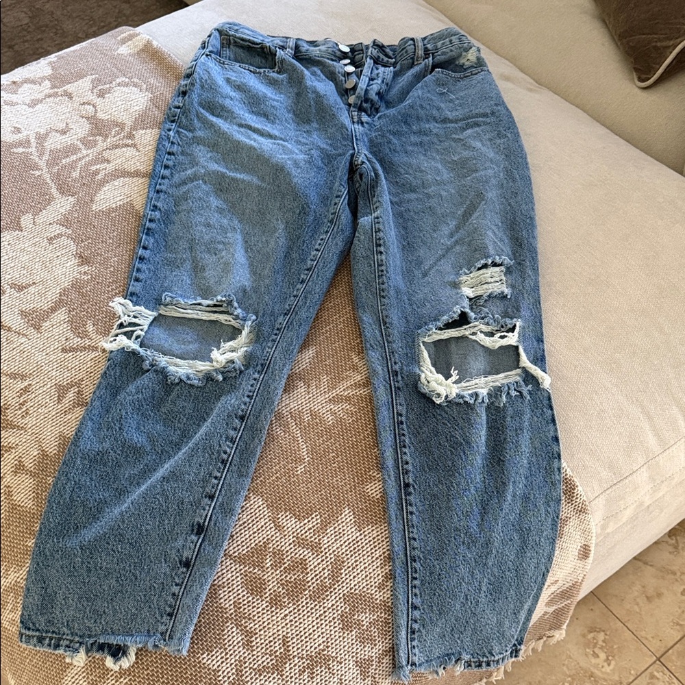 Pacsun high rise straight jeans 29